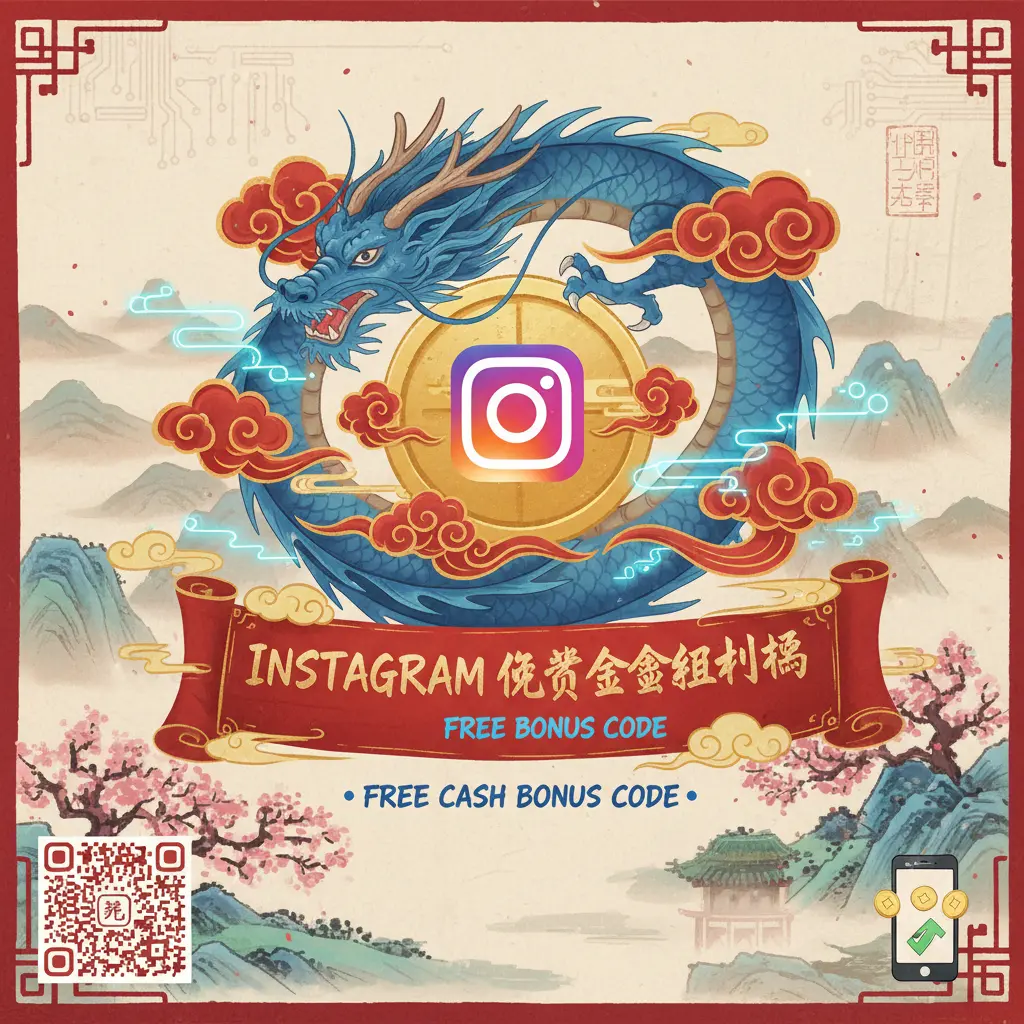 free cash bonus code - Instagram