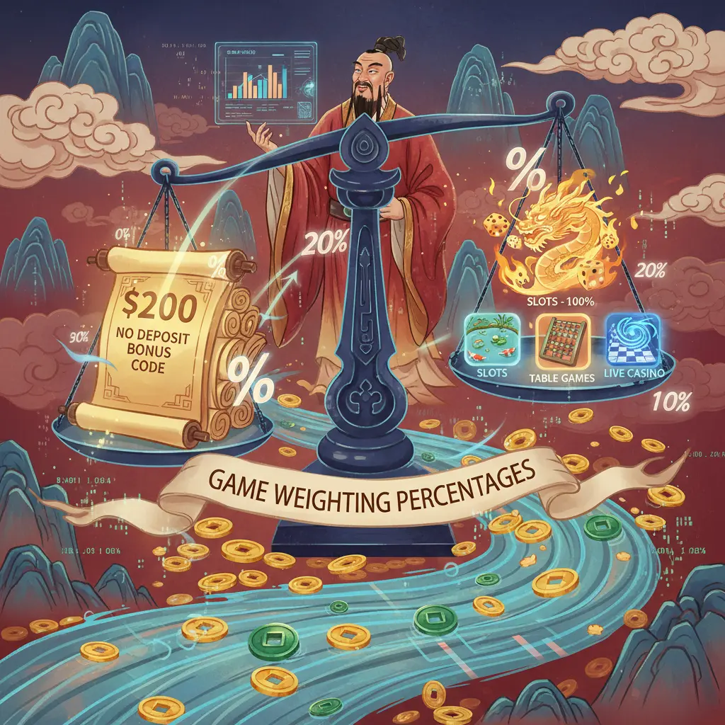 $200 no deposit bonus codes - percentages