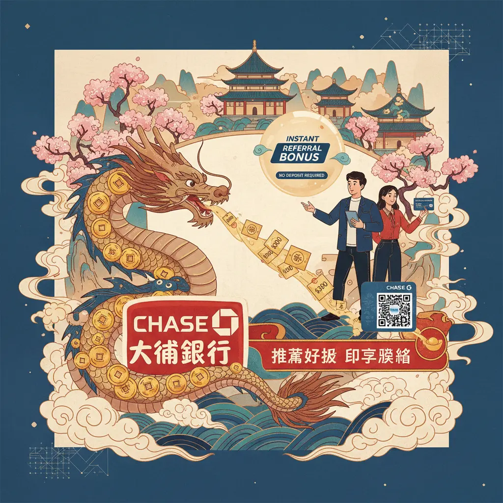 instant referral bonus no deposit - Chase