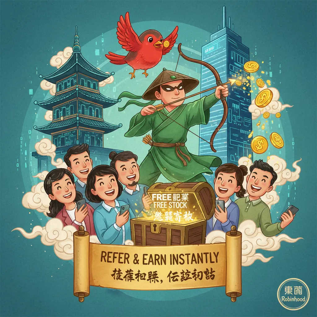 instant referral bonus no deposit - Robinhood