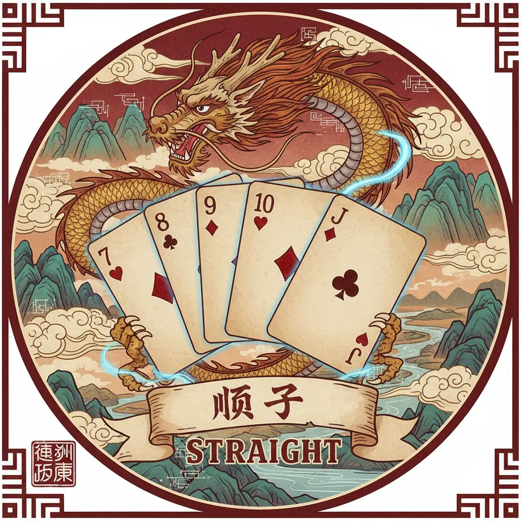 Texas Hold'em - Straight