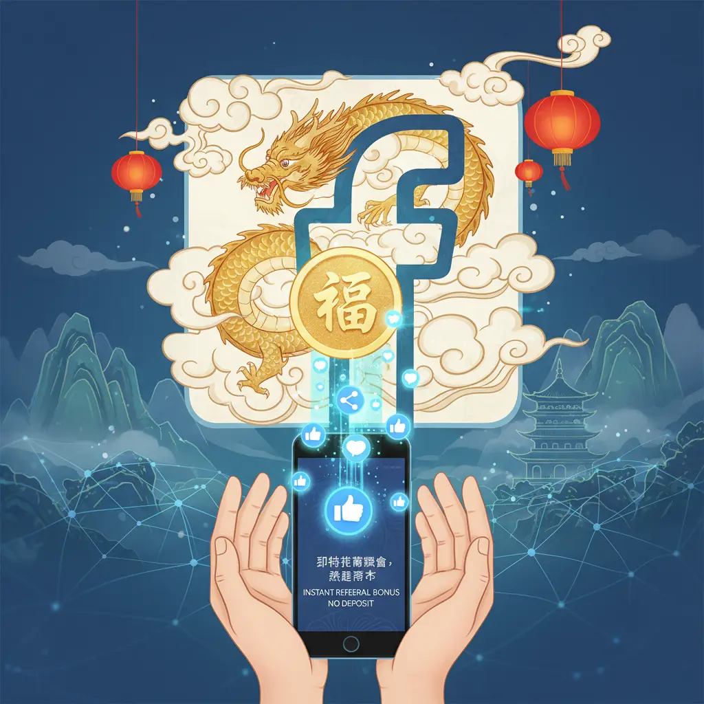 instant referral bonus no deposit - Facebook