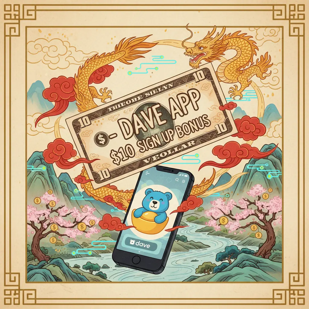 $10 sign up bonus - Dave